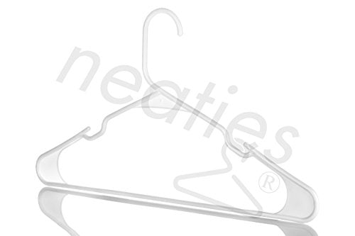 Neaties Standard Notch-less Plastic Hangers with Bar Hooks – Neaties Hangers