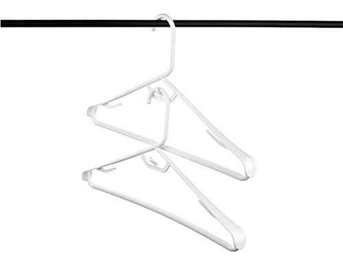 Neaties Usa-Made Heavy-Duty Plastic Hangers Gray (12, 18, 24, 30, 36, 72  Packs) Thick Strong Plastic Clothes Hangers Heavy Duty Hook Su